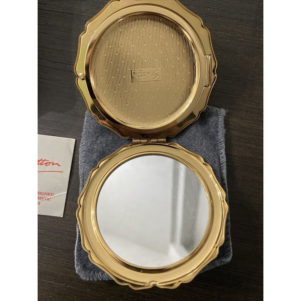 Stratton England  Powder Mirrored Compact - Picture 4 of 6
